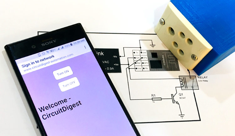 ESP8266 based Smart Plug