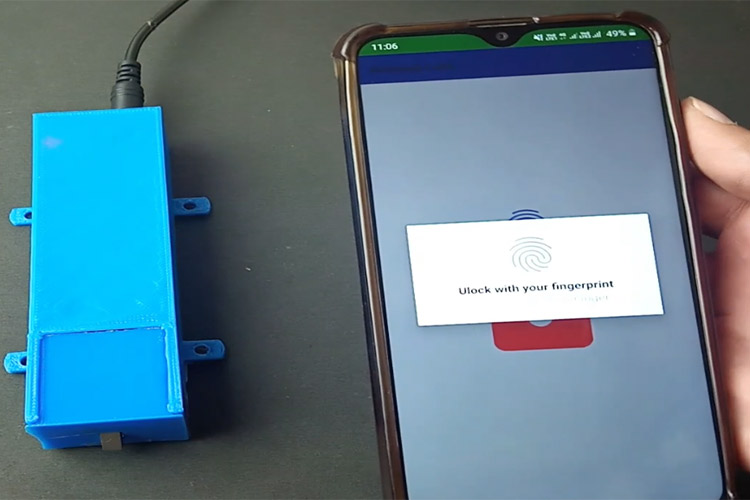 Fingerprint Controlled Lock using Arduino