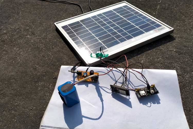 IoT Based Solar Panel Power Monitoring 