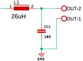 LC Low-Pass Filter