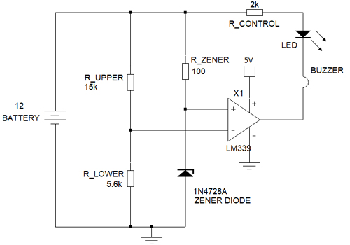 LM339 Comparator Circuit
