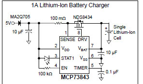 falsk deltager Duftende Designing an Advanced 2S Li-Ion/ Li-Po Battery Charge System using MCP73844  IC
