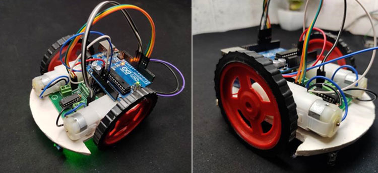 Arduino based Line Follower Robot