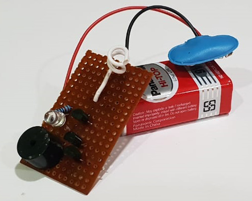 LIVE WIRE AND BROKEN WIRE DETECTOR SIMPLE CIRCUIT 