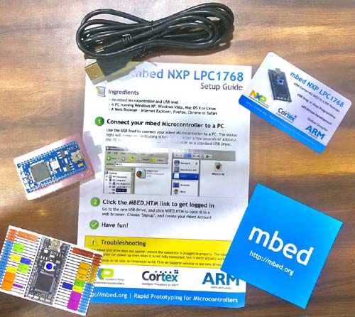 MBED NXP LPC1768 Development Board