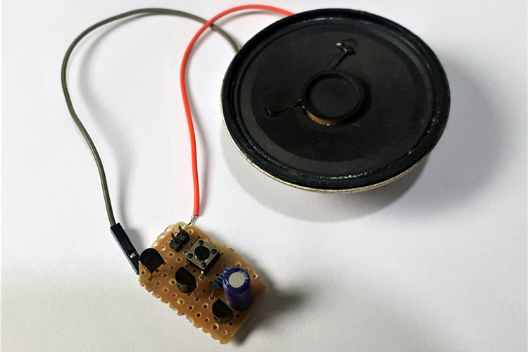 DIY Musical Doorbell Circuit using UM66T