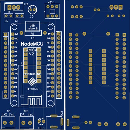 Pi Motor Driver HAT PCB