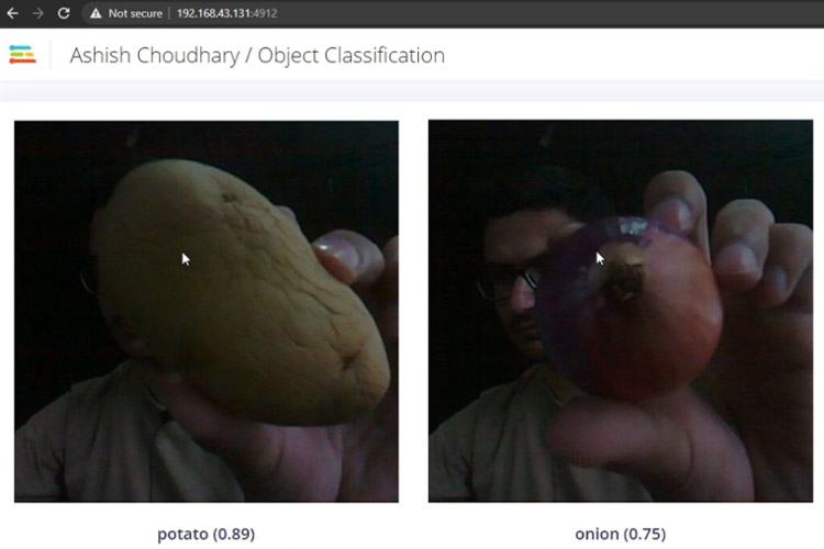 Object Classification using Raspberry Pi