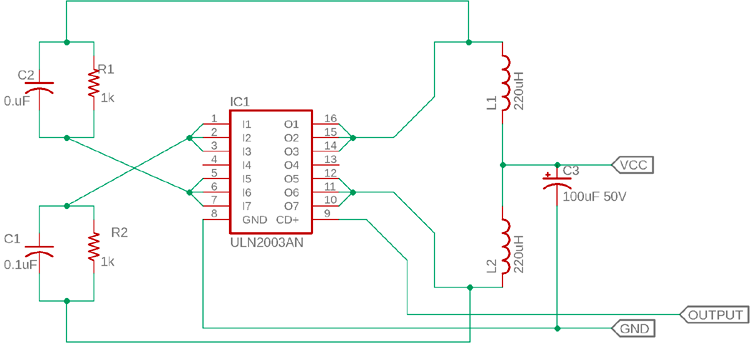 Practical Push Pull Converter Circuit Diagarm