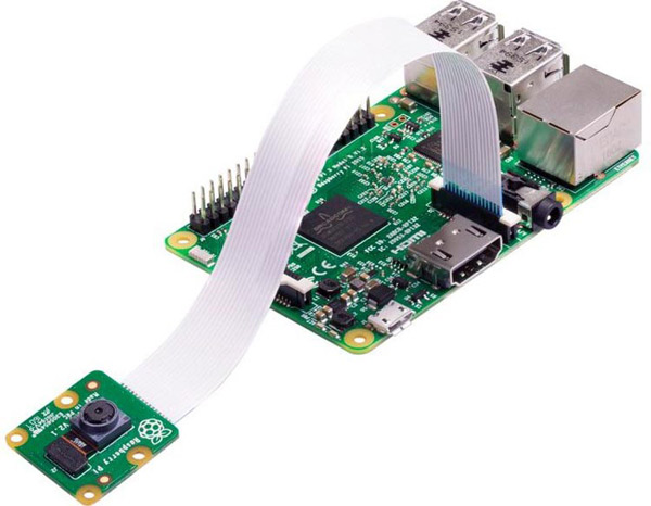 Raspberry Pi Camera Module with Pi