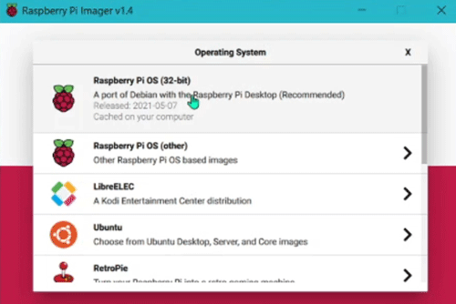 Raspberry Pi Imager v1.4