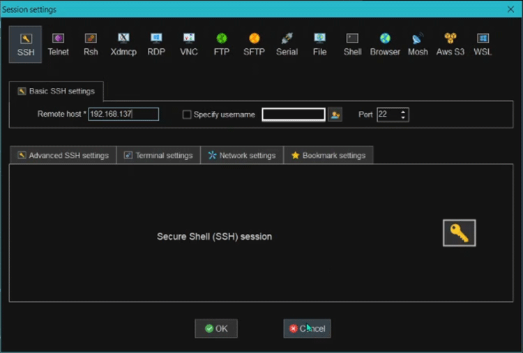 Import utils python. XDMCP. MOBAXTERM.