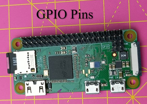 Raspberry Pi Zero W GPIO  