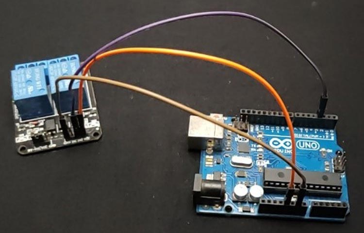 Arduino with Relay Module