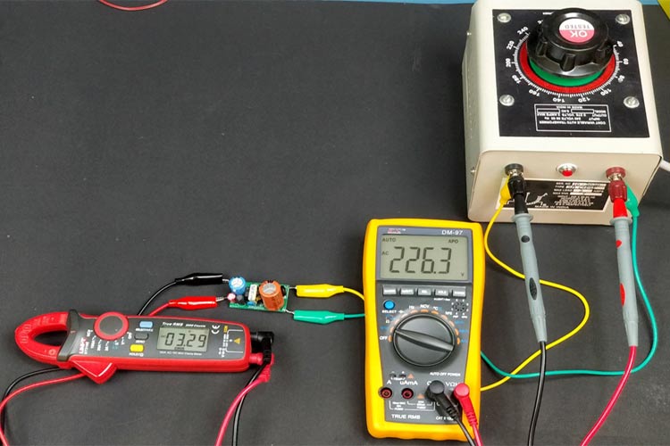 SMPS Input Output Voltage Testing