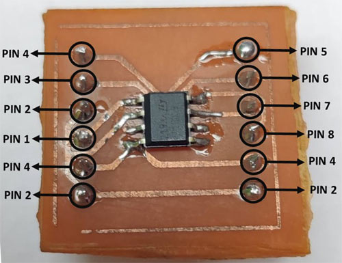 STM8S001J3 PCB Pinout