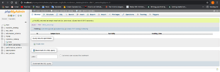 Setting Up MySQL Database