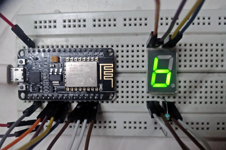 Seven Segment Display Working