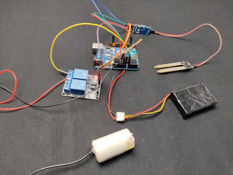 Automatic Irrigation System Using An Arduino Uno Sr Tach Zone