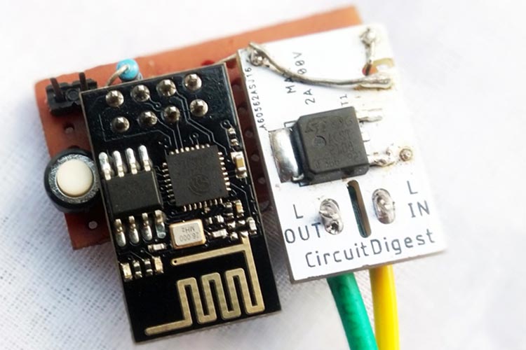Solid State Relay using ESP8266