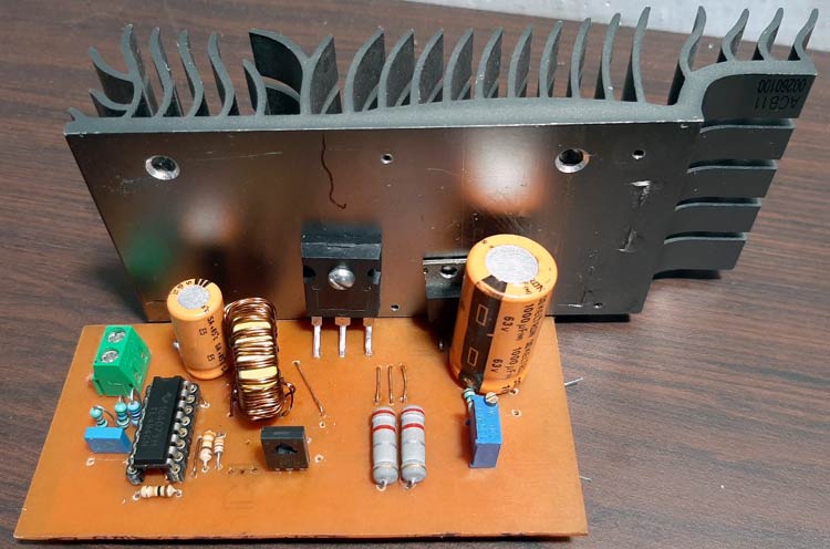 Designing a High Power, High Efficiency Boost Converter using TL494