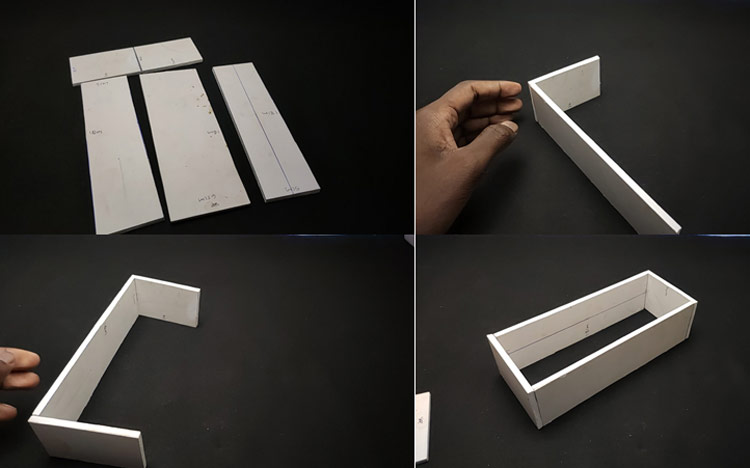 Enclosure for Ten Segment Rainbow Clock