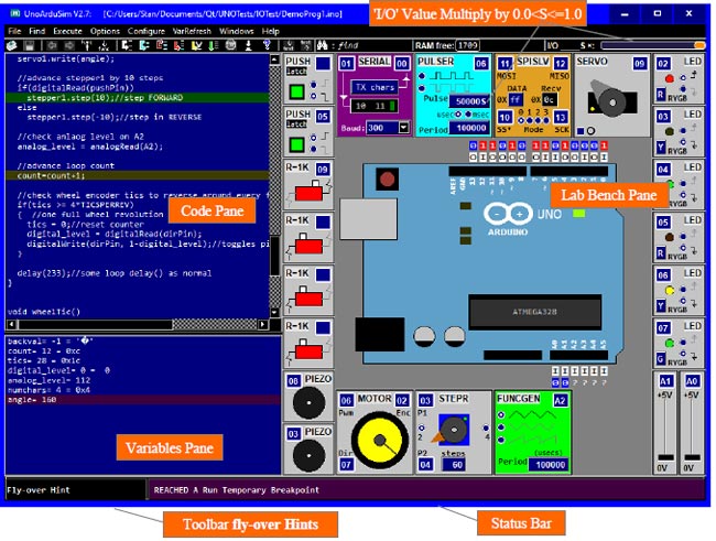 Arduino Simulation  Flowchart Programming  Proteus Design Suite