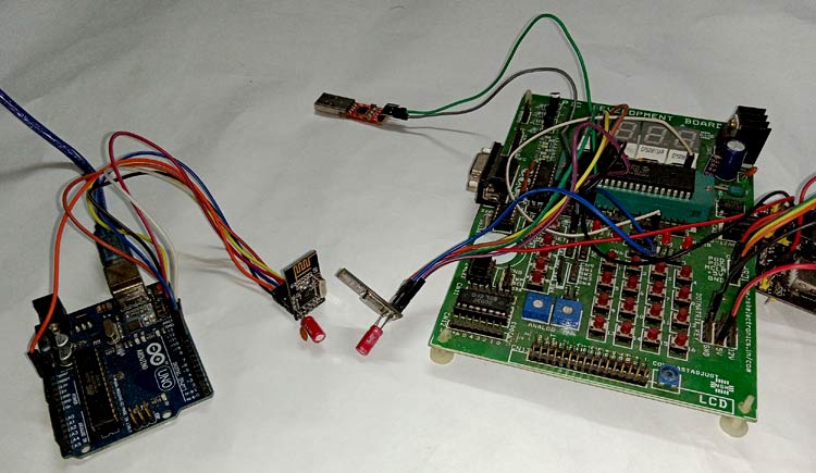 nRF24L01 With PIC18F46K22 Microcontroller 