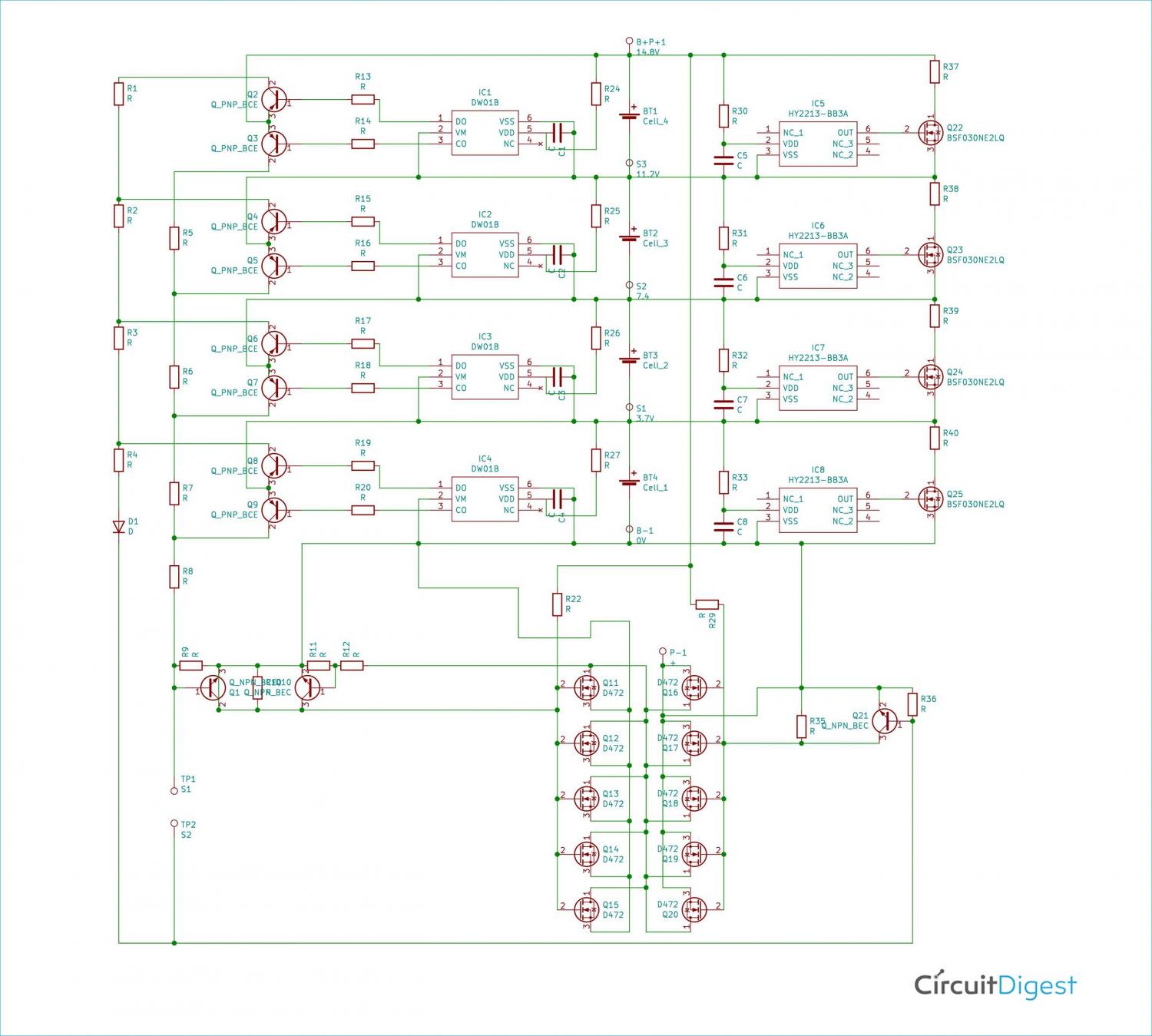 Lifepo Bms Circuit Diagram Wiring Diagram