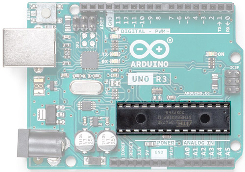 Arduino UNO R3 board with DIP ATmega328P : : Industrial