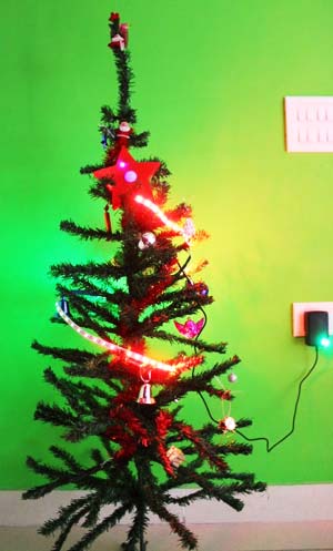 GitHub - javifercep/ChristmasTreeIoT: Christmas Tree lights controlled by  an Arduino MKR1000 board