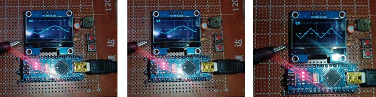 DIY Arduino Oscilloscope Working