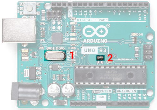Arduino UNO Clock Sources