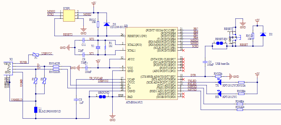 Arduino USB-TTL Connection