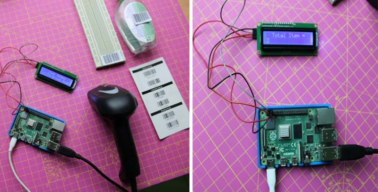 Barcode Reader Interfacing with Raspberry Pi