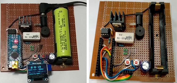 Li-ion Battery Capacity Tester Board