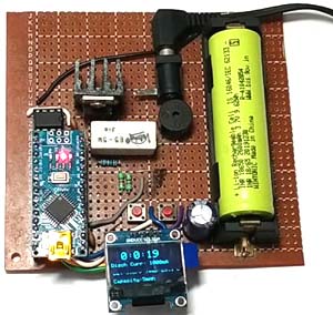 Li-ion Battery Capacity Tester Circuit