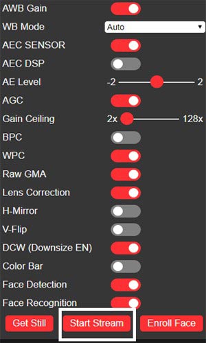 ESP32-CAM based Attendance System Navigation