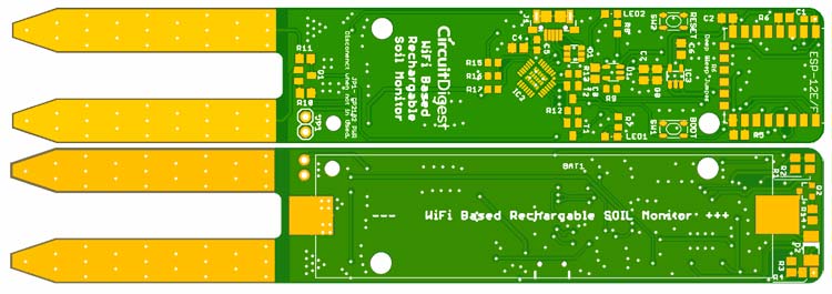 Fabricating PCB for Plant Monitoring Device
