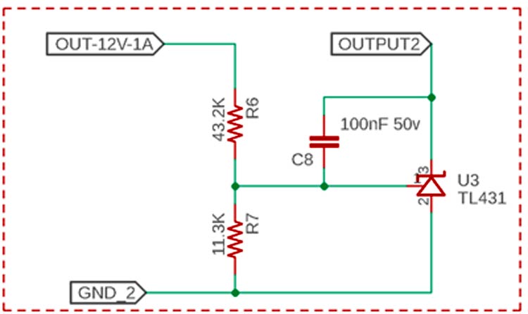LED Driver Circuit Feedback Section