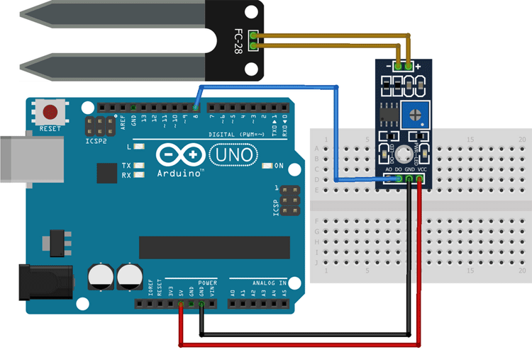 Connecting a Humidity Sensor to an Arduino Uno