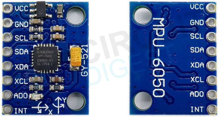 MPU6050 Accelerometer and Gyroscope Module