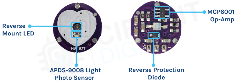 Pulse Sensor Module Parts