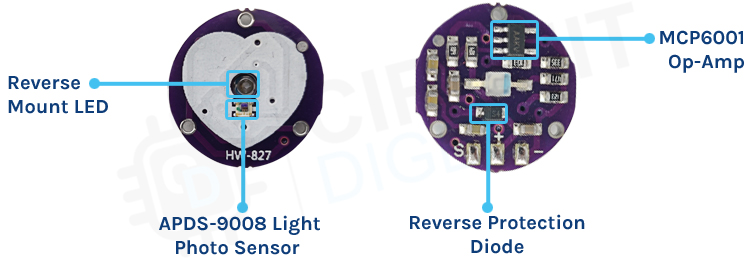 Pulse Sensor Circuit Diagram