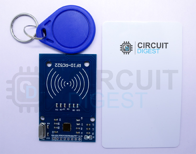 RC522 RFID Reader Module with RFID Tag