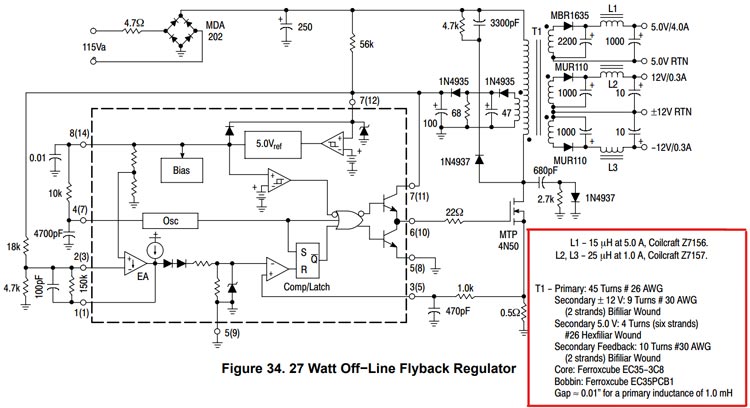 uc3843 smps circuit diagram - Wiring Diagram and Schematics