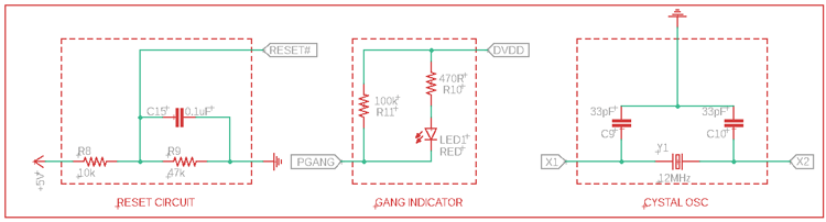 USB Hub Peripheral Circuit