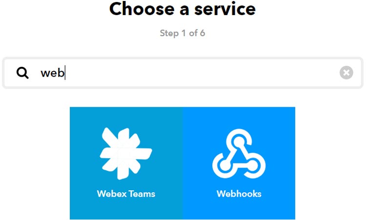 Webhooks Services Choose