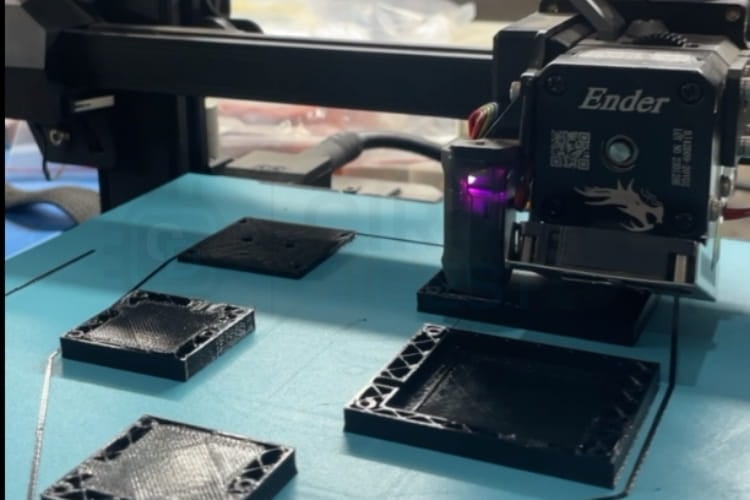 3D Printing Parts of Robotic Arm