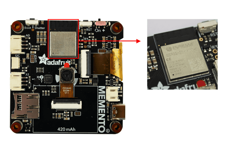 Adafruit Memento ESP32 S3